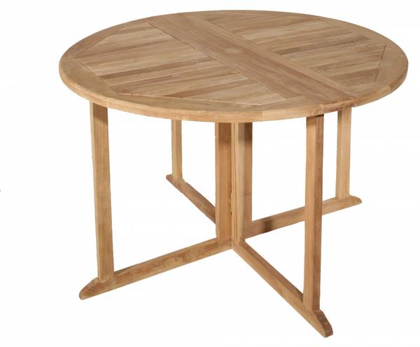 Gartenlounges - Mahlzeiten HARRIS Braun - Teakholz - 120 x 75 x 120 cm