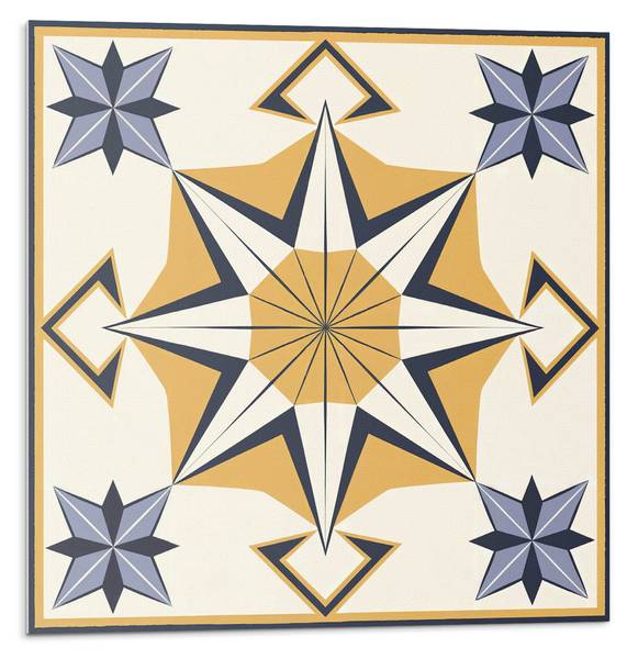 Fliesen Kompass Harmonie 4er Set 50 x 50 cm