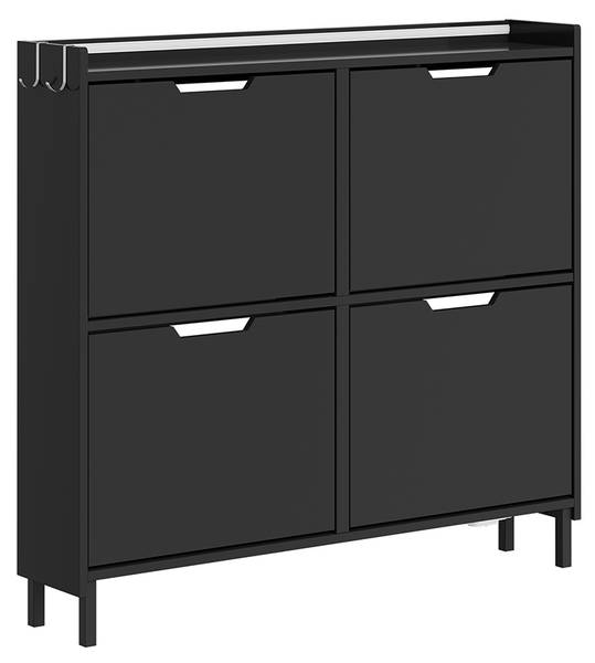 Schuhschrank FSR100-E-SCH Matt lackiert