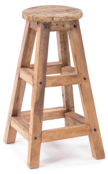 Barhocker Jack Braun - Glas - 40 x 70 x 40 cm