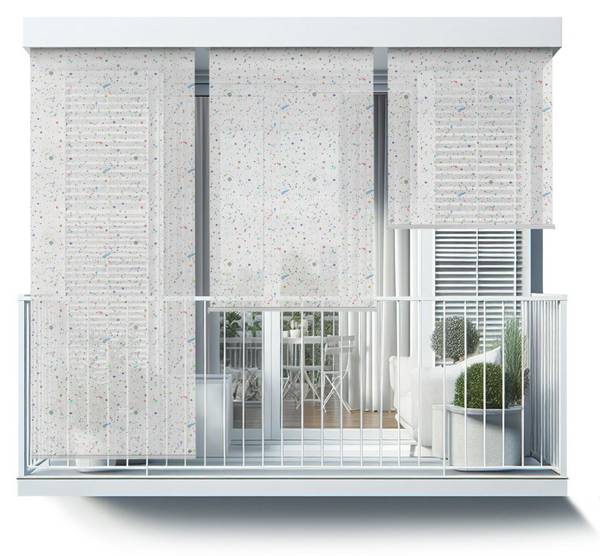 Außenrollo Macula Viva Textil - 40 x 180 x 1 cm