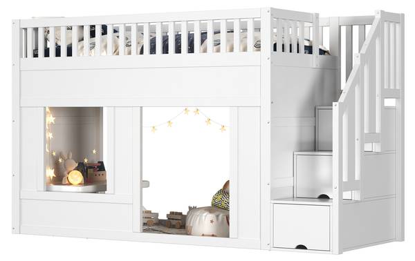 Hochbett  WoodyLucy Ⅰ 252 x 151 cm