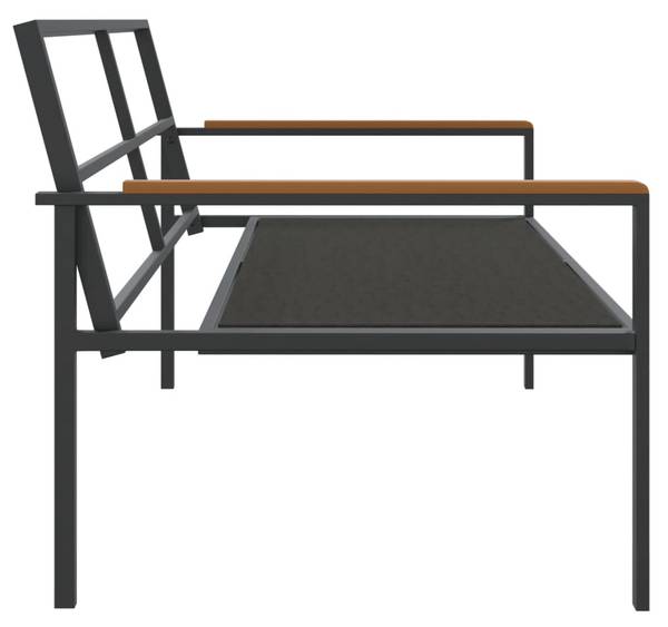 4-tlg. Garten-Lounge-Set XT2459 Grau - Kunststoff