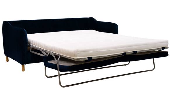 Bettsofa Vornay Blau - Textil - 182 x 73 x 97 cm