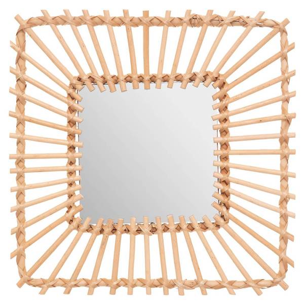Spiegel LEONI Beige - Glas - 40 x 2 x 40 cm