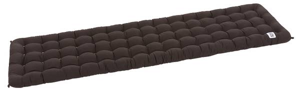 Bankauflage Sydney Braun - Tiefe: 180 cm