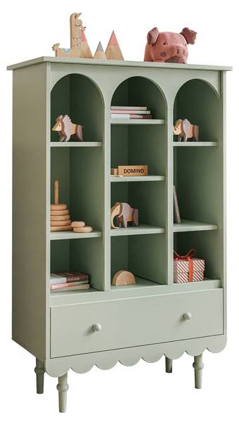 Kinderregal BABUSHKA Grün