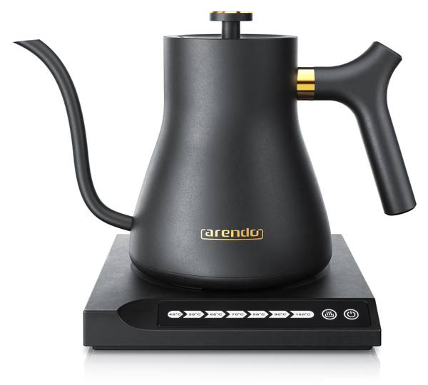 Wasserkocher GE-1970 Schwarz - Metall - 20 x 19 x 24 cm