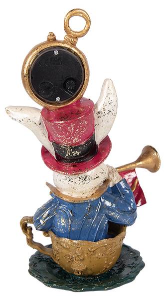 Dekorationsfigur Kaninchen 82712 Beige - Kunststoff - 11 x 23 x 15 cm