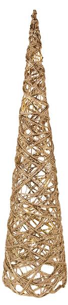 Weihnachtsbaum Xmas&William 3er Set Gold - Metall - 20 x 80 x 20 cm