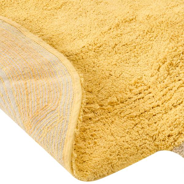 Tapis enfant DUCKIE Jaune - Fibres naturelles - 95 x 120 cm