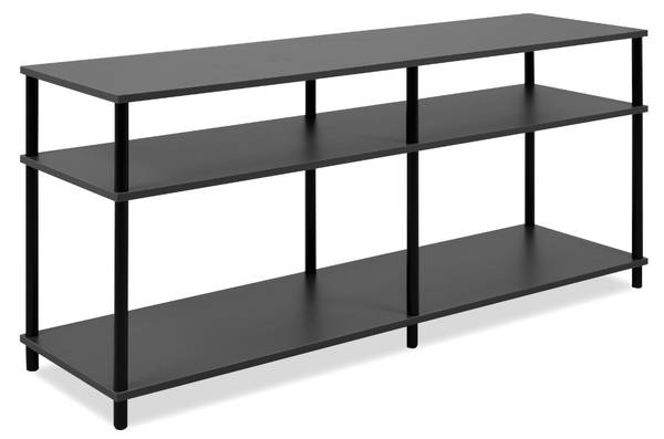 TV-Möbel NÉO Schwarz - Grau