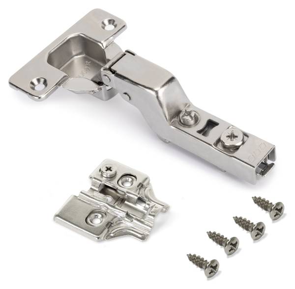 Topfscharnier 1125607 20er-Set Silber - Metall - 6 x 1 x 12 cm