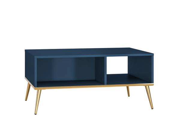 Couchtisch MARINE CT90 Blau - Melamin - 90 x 42 x 60 cm