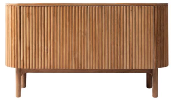 Meuble de salle de bain Orma Marron - Bois massif - 50 x 78 x 50 cm