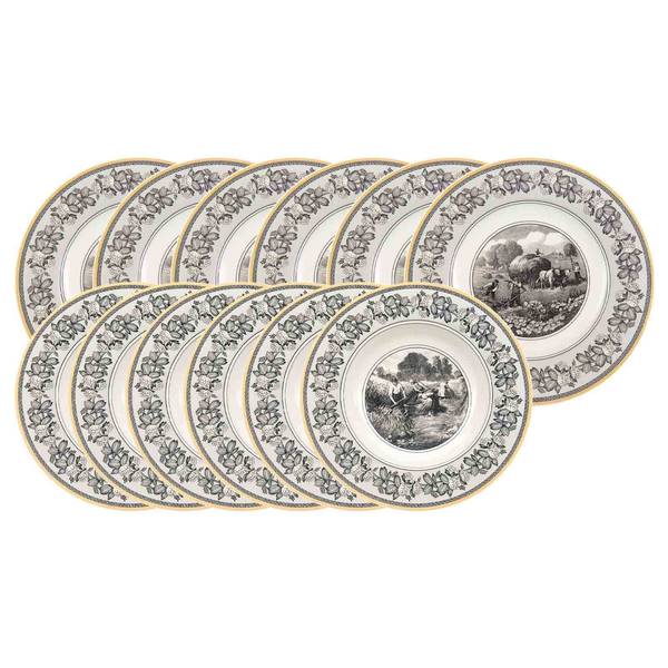 Tafelservice Audun Ferme 12-teilig Pinie - 1 x 1 x 1 cm