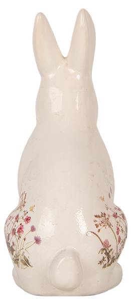 Decoratie Beeld Konijn Easter&Eden beige - keramiek - 12 x 28 x 16 cm