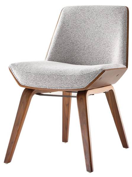 Stuhl NICO Beige - Webstoff - 46 x 76 x 53 cm