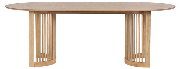 Esstisch NELIRAM Beige - Holz teilmassiv - 220 x 75 x 100 cm