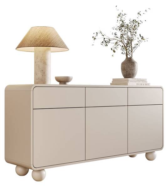 Kommode OLIVIO KSZ160 Beige - Holzwerkstoff - 160 x 75 x 39 cm