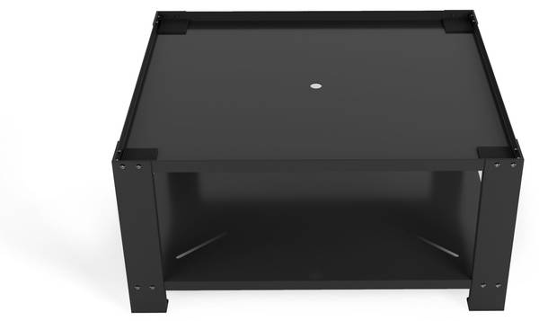 Waschmaschinen Untergestell Ecoslim Schwarz - Metall - 63 x 31 x 54 cm