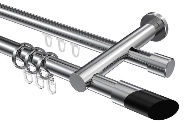 Rohr-Innenlaufstange Platon Verano Breite: 240 cm