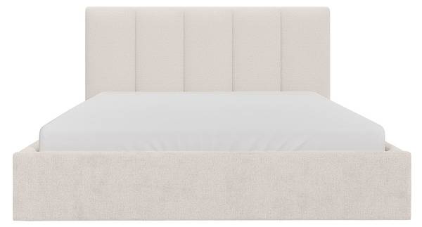 Bett mit Bettkasten KILACLO Beige