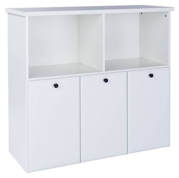 Kinderzimmer-Set Thilo 4-tlg. Weiß - Holzwerkstoff