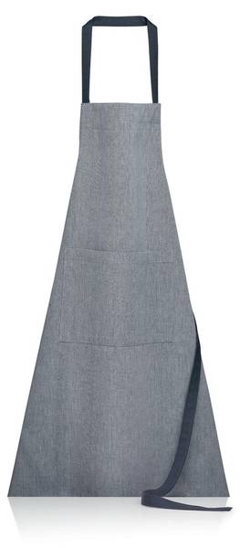 Küchenschürze Jani Grau - Textil - 85 x 1 x 80 cm