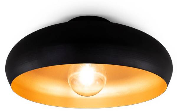 Deckenlampe BKL1269 Schwarz - ABS - 40 x 18 x 40 cm