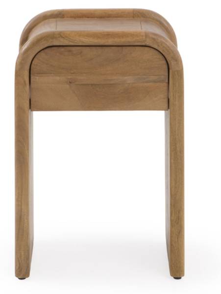 Nachttisch 11858 Braun - Massivholz - 40 x 60 x 30 cm