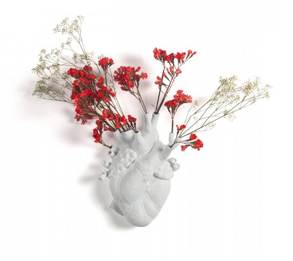 VASO IN PORCELLANA LOVE IN BLOOM 09920 S Porzellan - 25 x 25 x 9 cm
