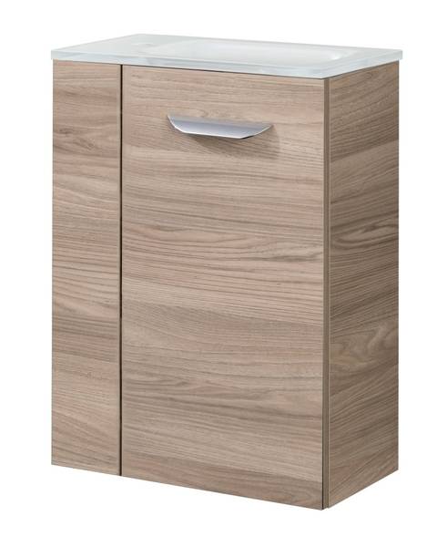 Waschbeckenunterschrank SBC Luxor Braun Braun - Holzwerkstoff - 60 x 70 x 34 cm