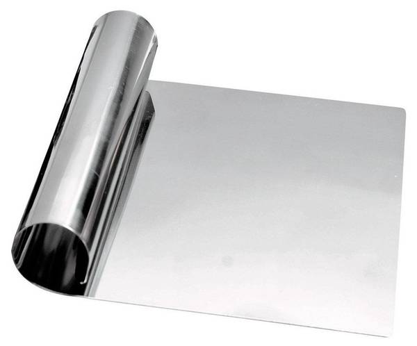 Teigschaber 130428 Silber - Metall - 17 x 3 x 14 cm