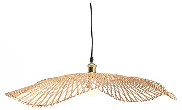 Hängeleuchte und Kronleuchter JURUA Braun - Holz teilmassiv - 80 x 120 x 80 cm