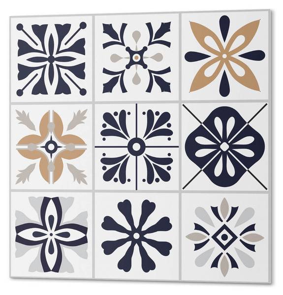 Vinyl tegels 00276748 (20er - Set) 20 x 20 cm