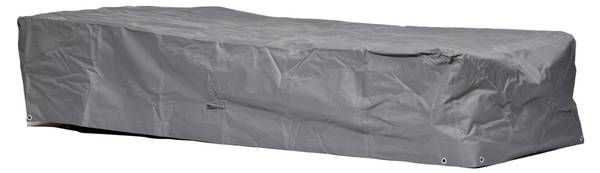 Schutzhülle Gartenliege SHP-20151 Grau - Polyester PVC - 225 x 40 x 85 cm