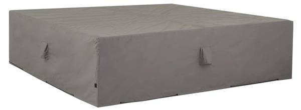 Gartenmöbel-Abdeckung 3014522 Grau - Polyester - 130 x 85 x 130 cm
