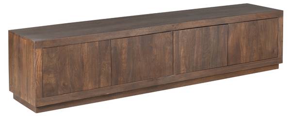 TV-Möbel BRUSSEL Braun - Massivholz - 200 x 46 x 42 cm