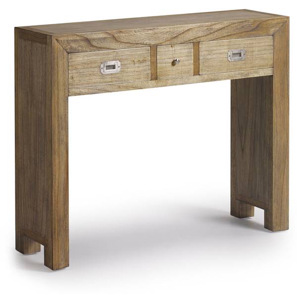konsolentisch Merapi 100 Braun - Holz teilmassiv - 100 x 80 x 30 cm