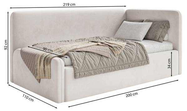 Tienerbed FANKO violet