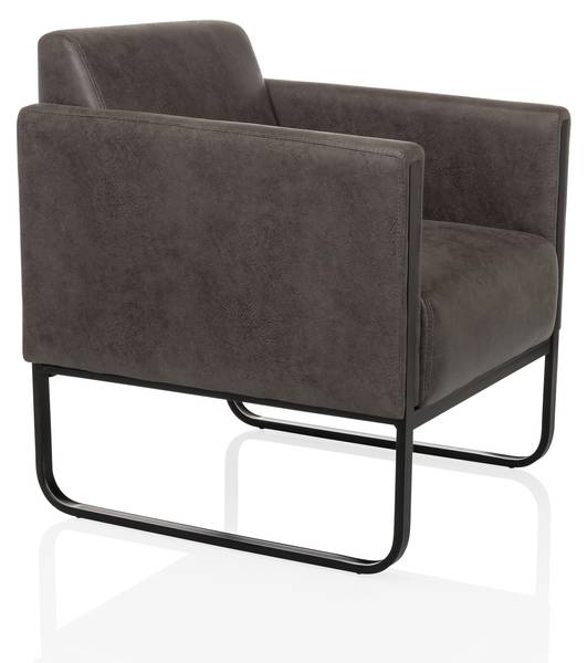 Fauteuils lounges Aruba Retro Gris - Tissé à plat - 67 x 78 x 71 cm