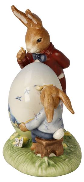 Figur Osterklassiker Der Meisterschüler Porzellan - 8 x 16 x 15 cm
