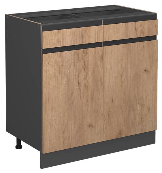 Küchenfront R-Line 39525 Eiche Dekor