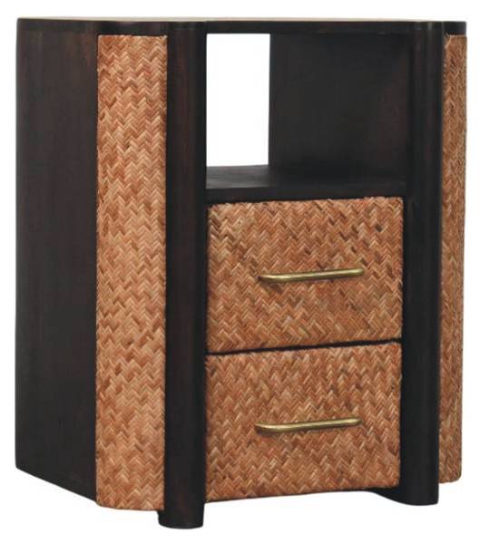 Nachttisch Havanna Braun - Mango - 40 x 60 x 50 cm
