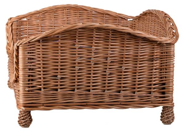 Hundekorb Alfie Grau - Orange - 54 x 25 x 32 cm