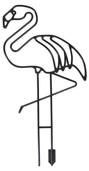 Pflanzenstützen HH-P-P-KPL Schwarz - Kunststoff - 1 x 55 x 8 cm