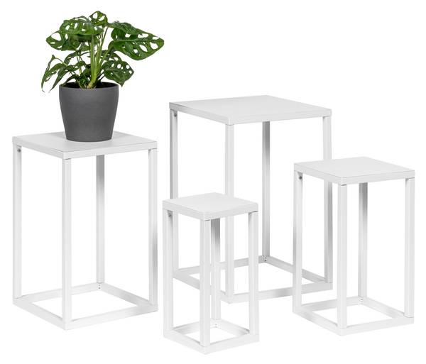 Blumenhocker 61067 (4er-Set) Weiß
