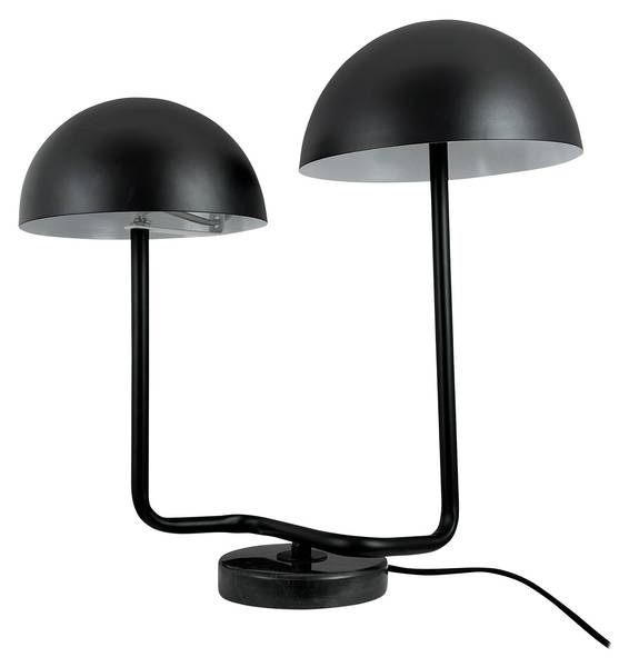 Tischlampe CLUSTER Schwarz - Metall - 45 x 42 x 21 cm