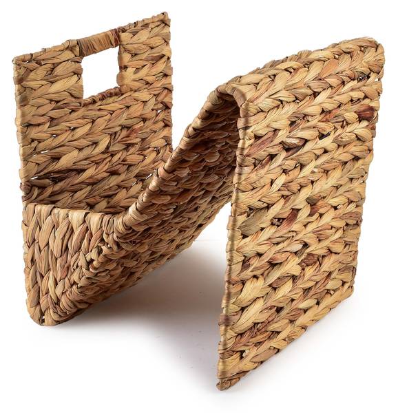 Zeitungsständer AMPARO Beige - Naturfaser - 31 x 31 x 31 cm